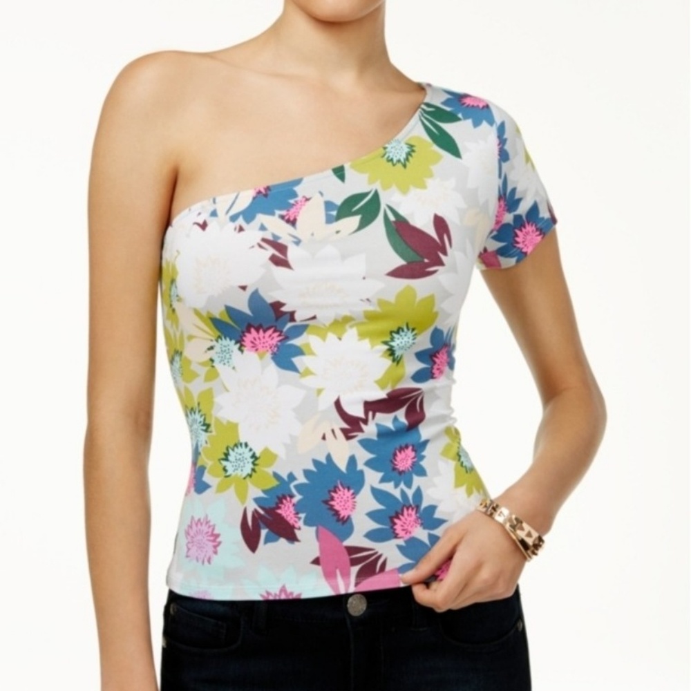 GUESS TOP XS Off the Shoulder Top NWT